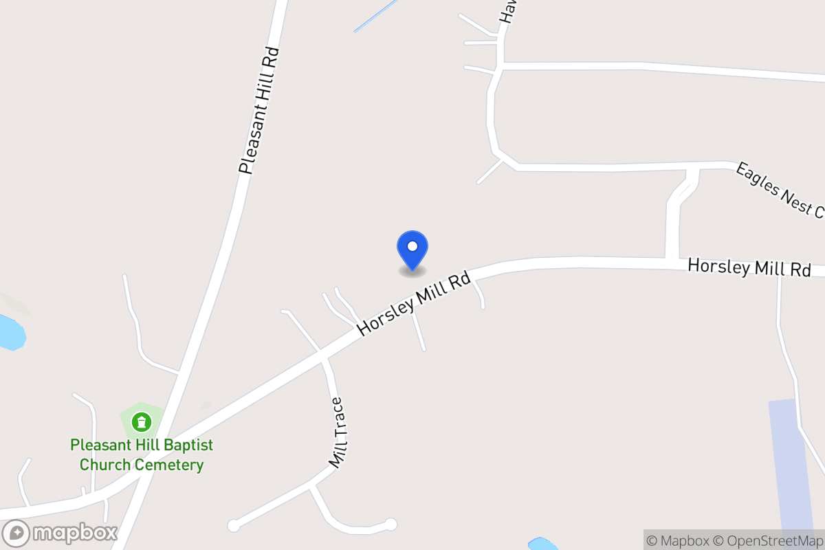 Map of 1270 Horsley Mill Rd