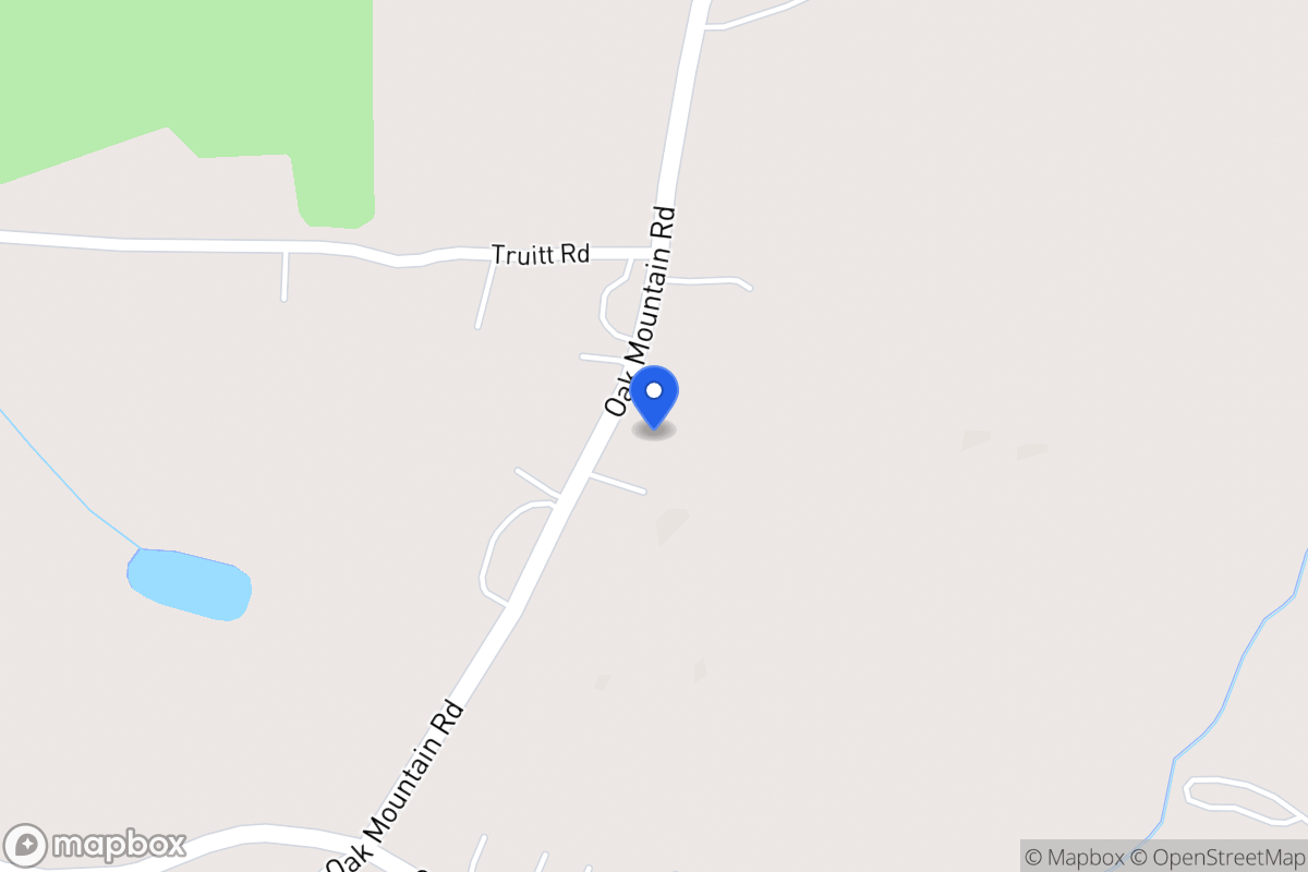 Map of 589 Oak Mountain Rd