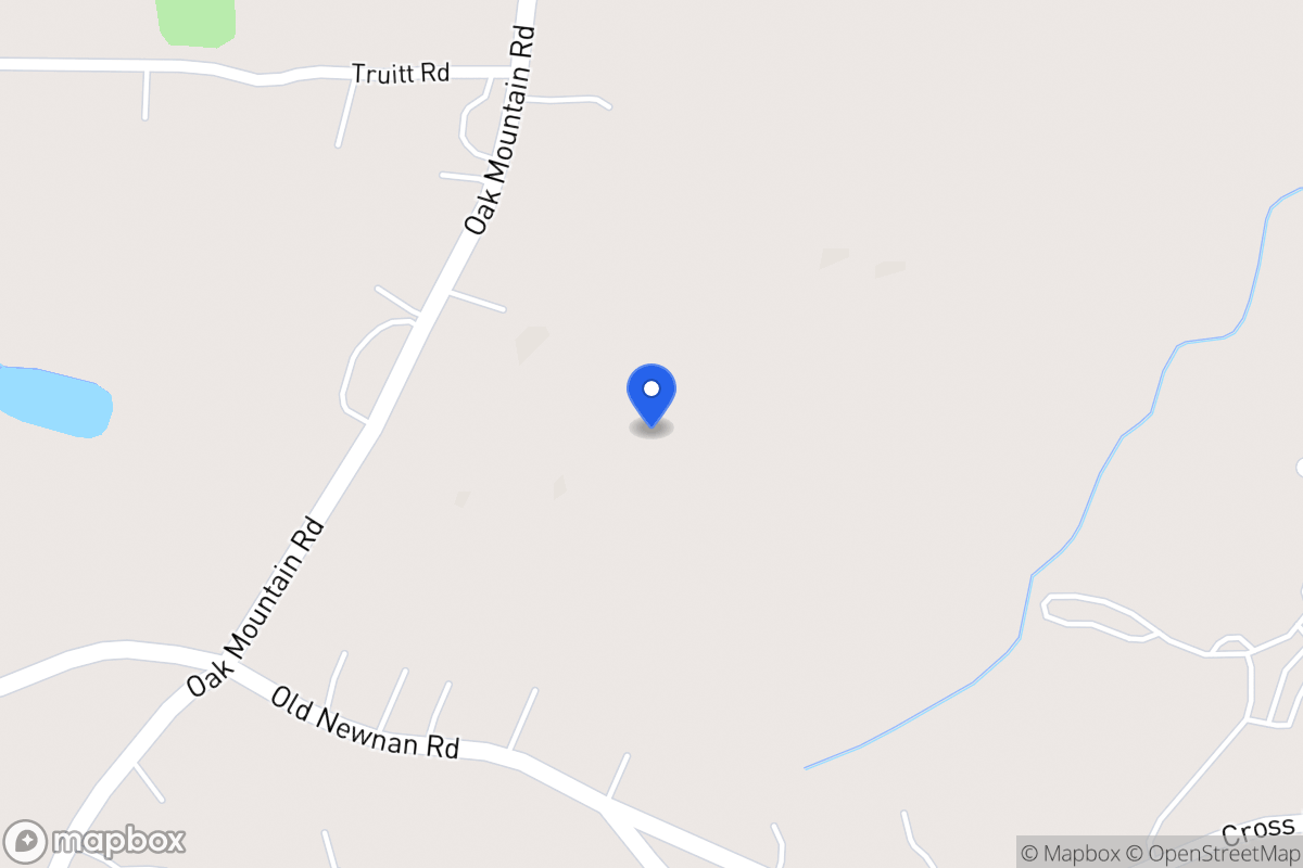 Map of 1596 Old Newnan Rd