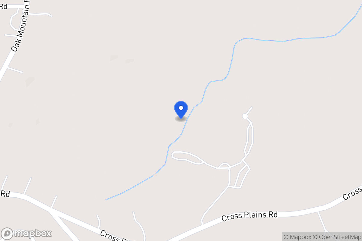 Map of 222 Cross Plains Rd