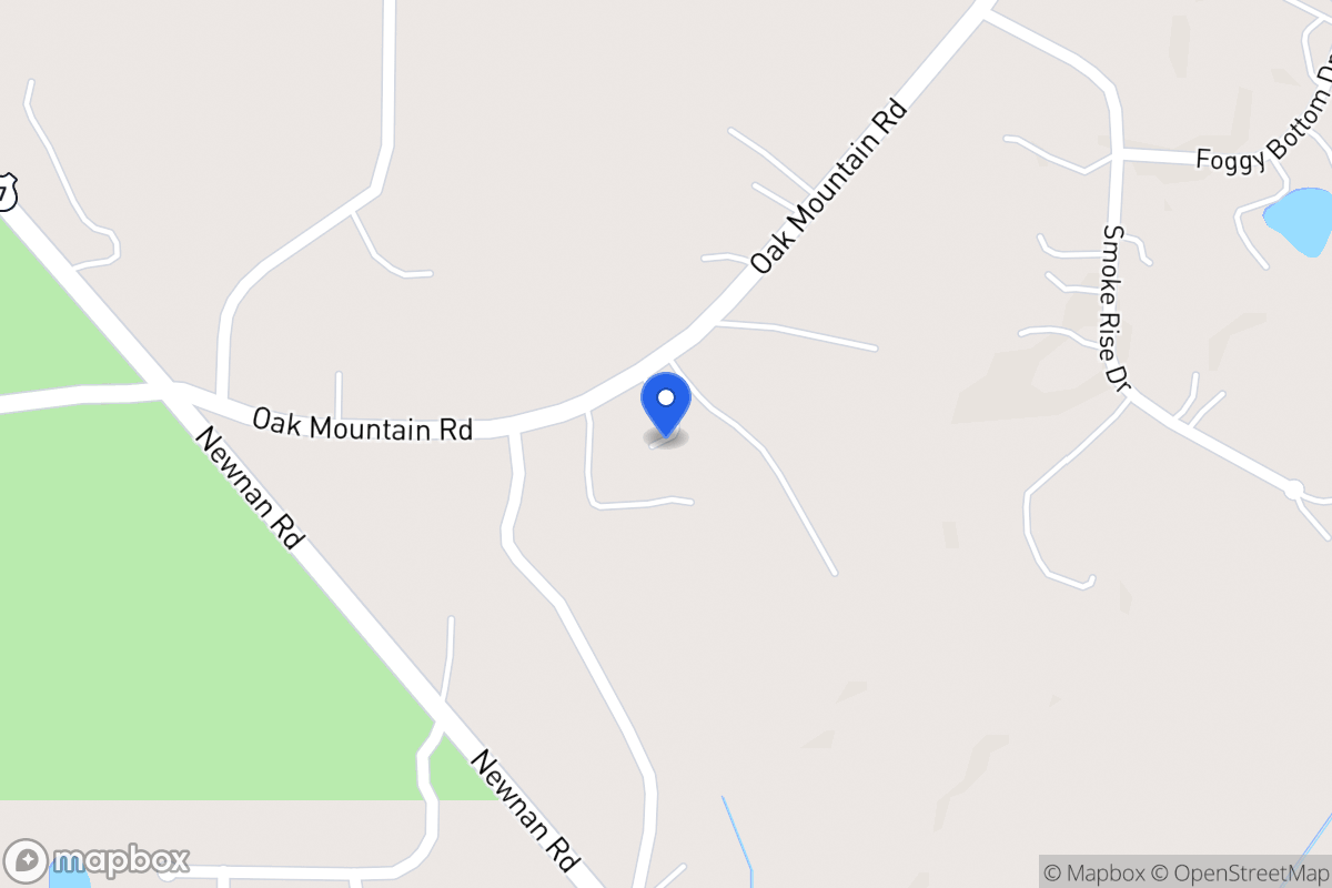 Map of 113 Oak Mountain Rd