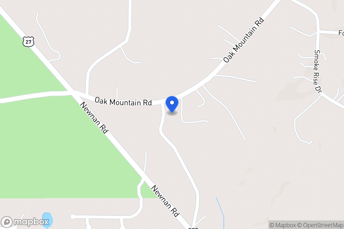 Map of 101 Oak Mountain Rd