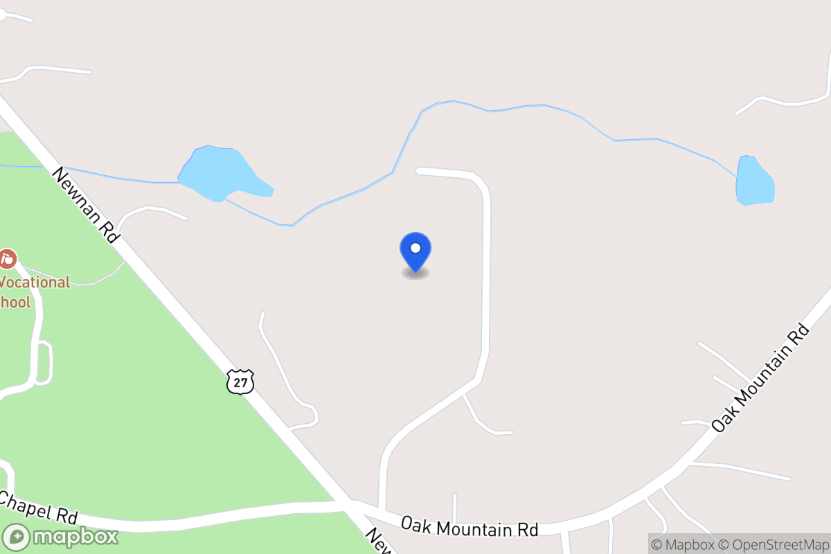 Map of Mountain Oaks Dr