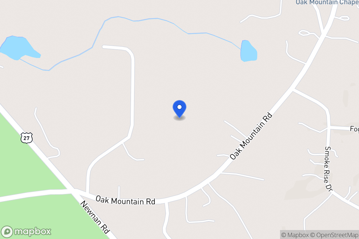 Map of 170 Oak Mountain Rd