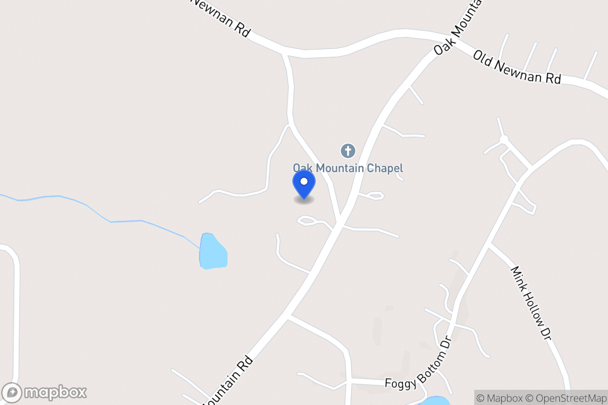 Map of 324 Oak Mountain Rd