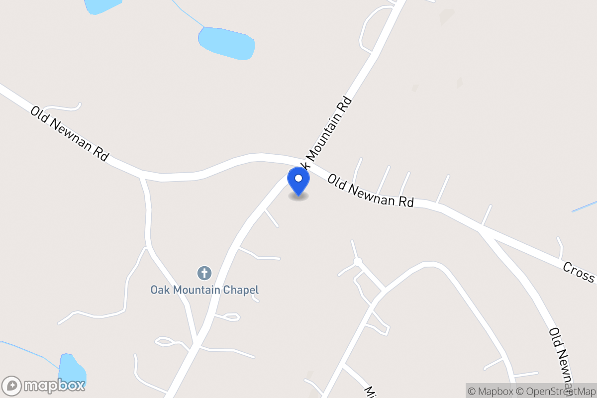 Map of 455 Oak Mountain Rd
