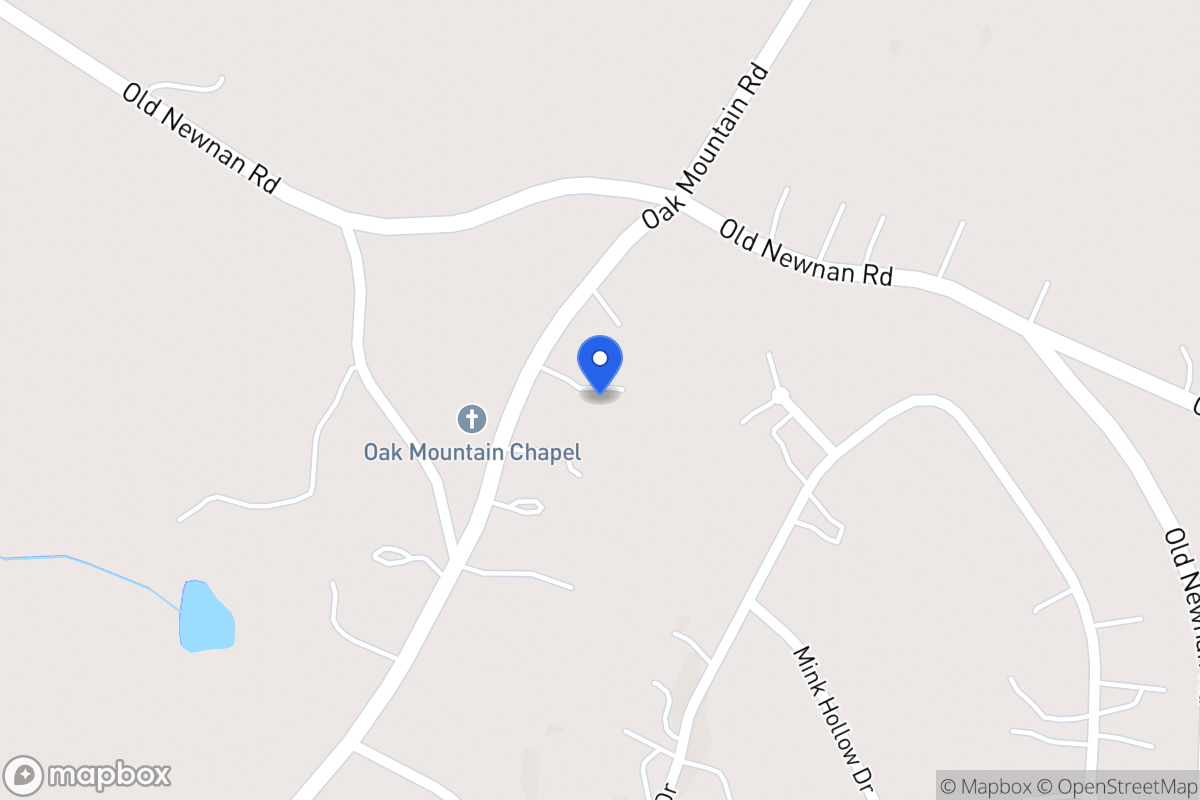 Map of 415 Oak Mountain Rd
