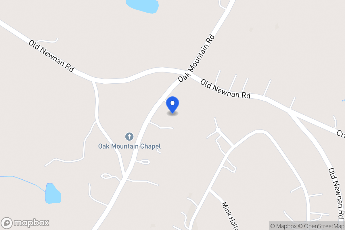 Map of 433 Oak Mountain Rd