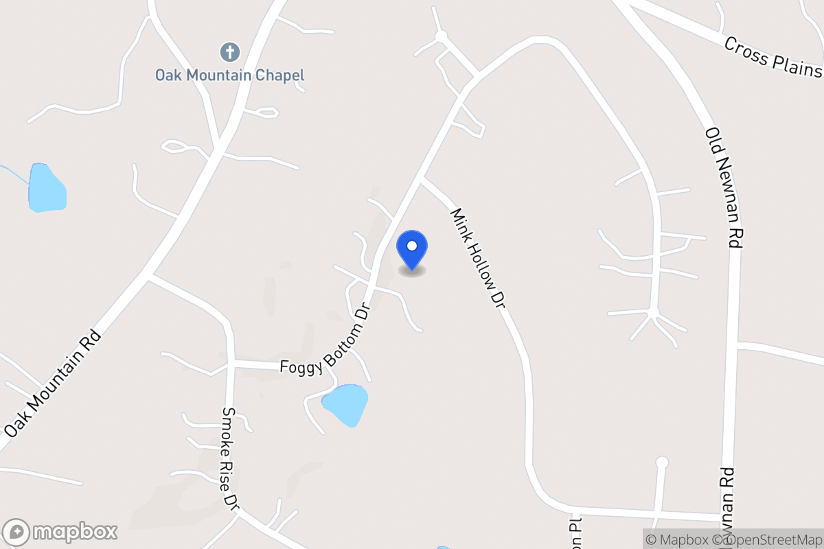 Map of 105 Foggy Bottom Dr
