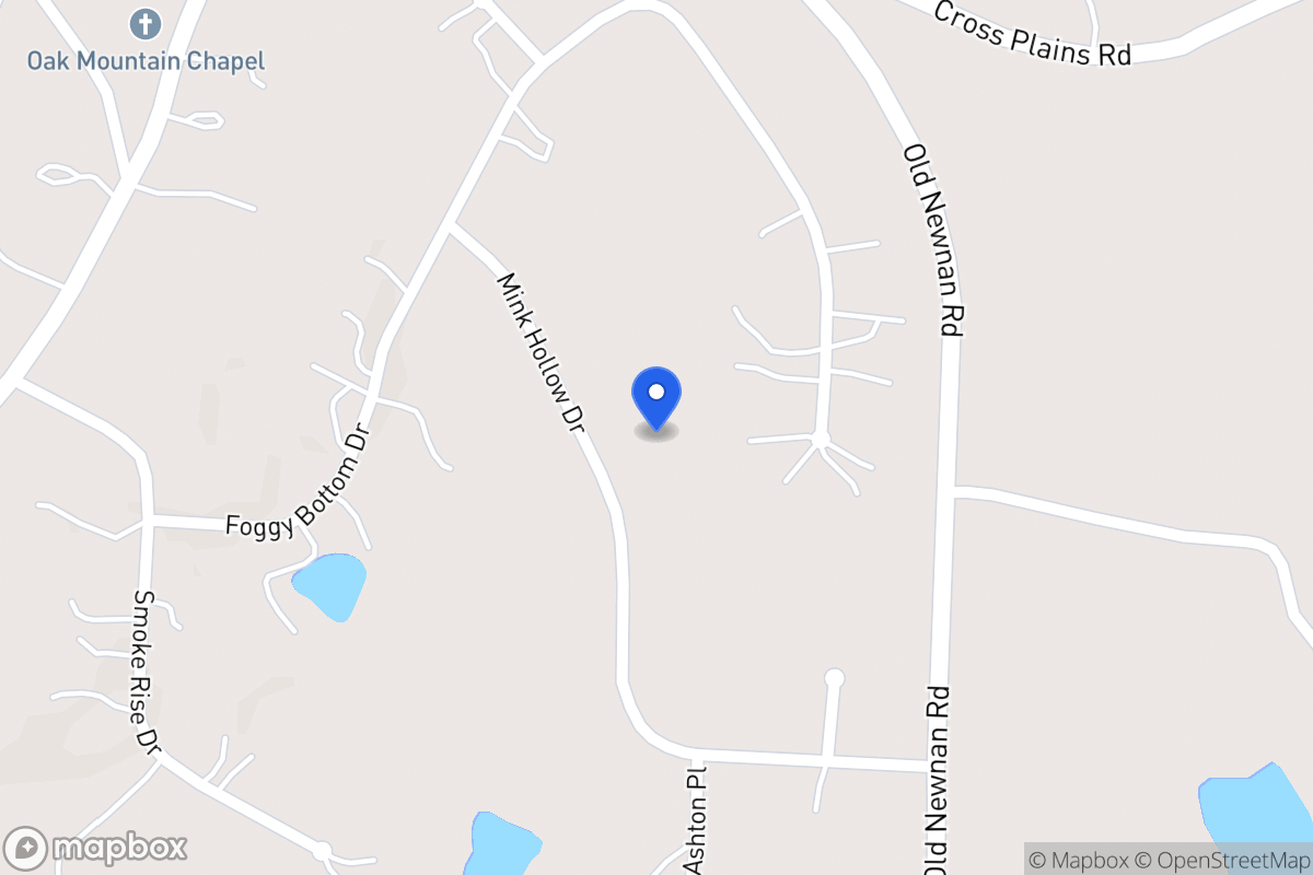 Map of 120 Mink Hollow Dr