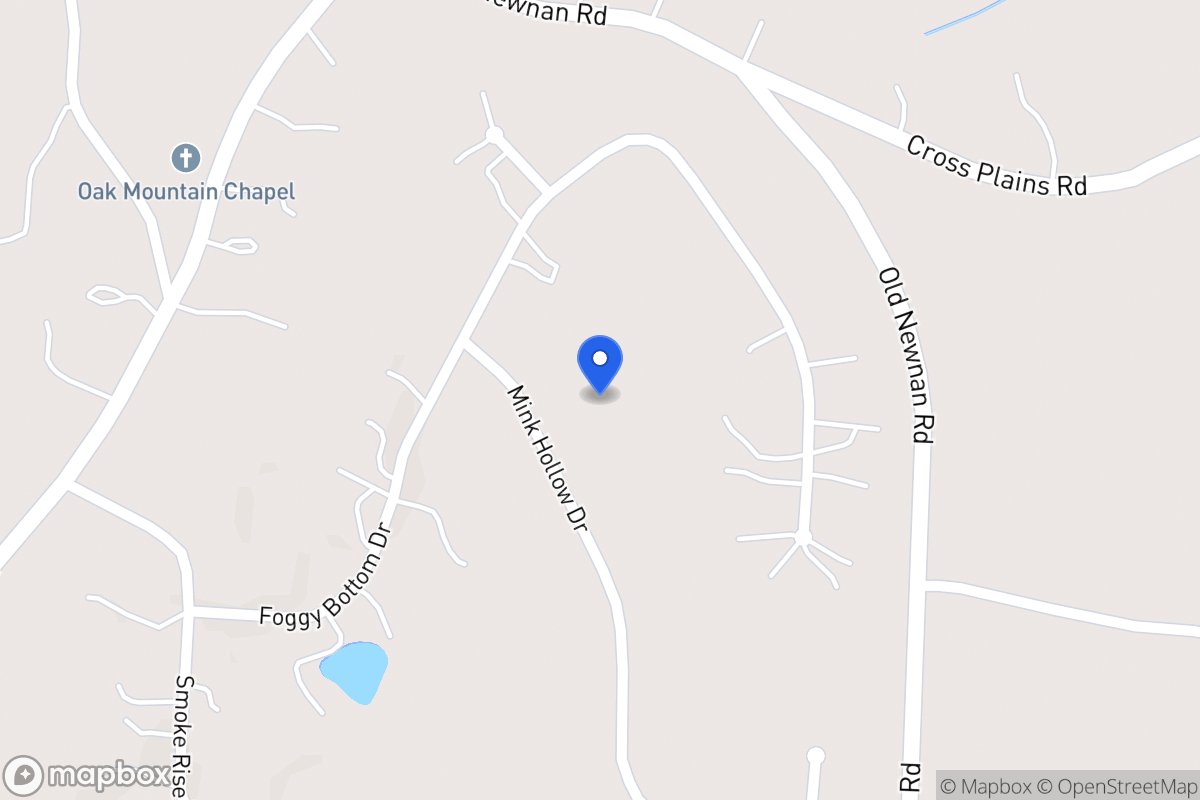 Map of 52 Mink Hollow Dr