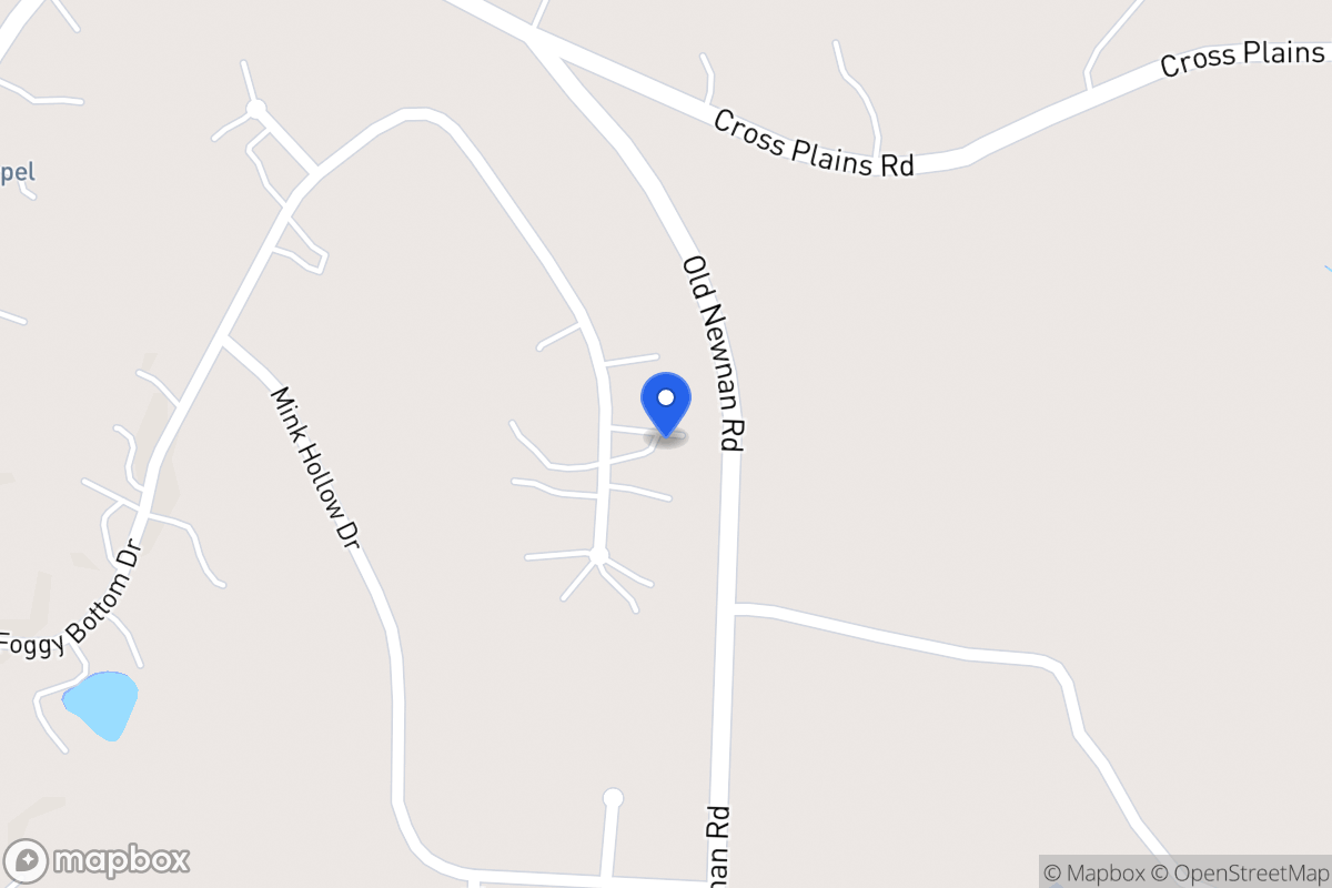 Map of 380 Foggy Bottom Dr