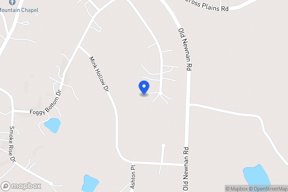 Map of 405 Foggy Bottom Dr