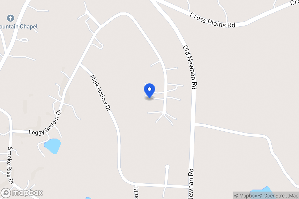 Map of 391 Foggy Bottom Dr