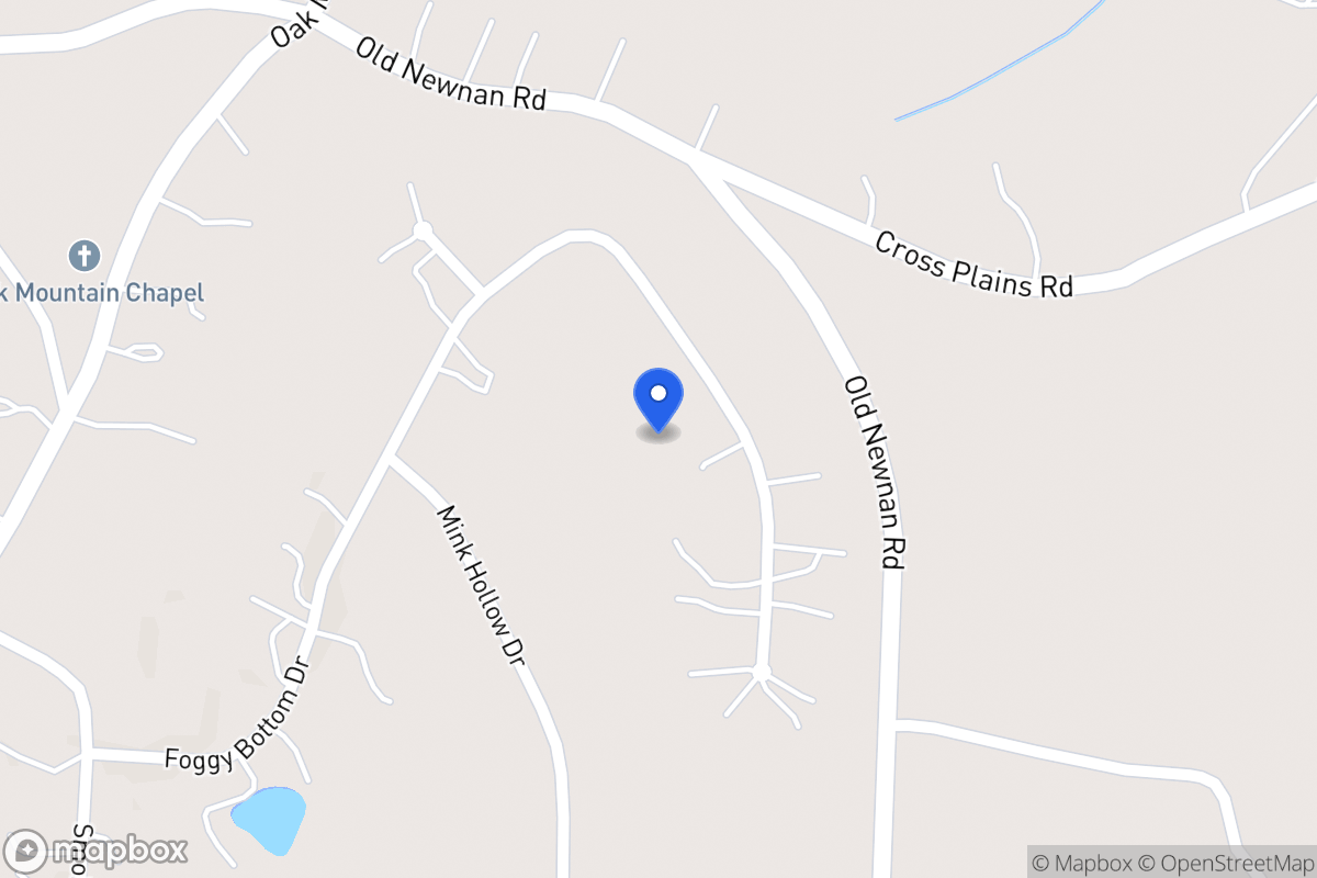 Map of 323 Foggy Bottom Dr
