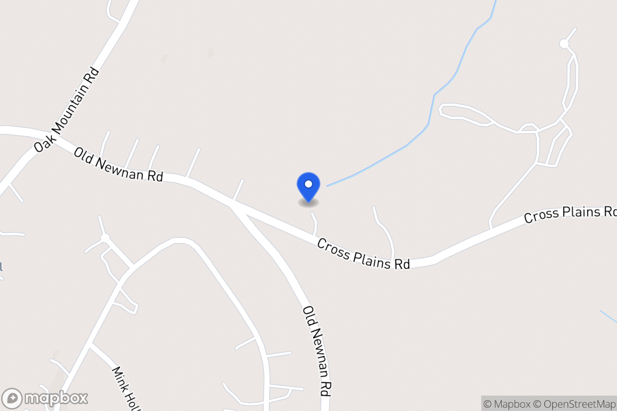Map of 128 Cross Plains Rd