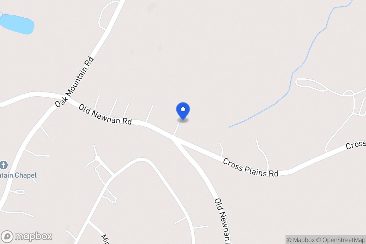 Map of 1624 Old Newnan Rd
