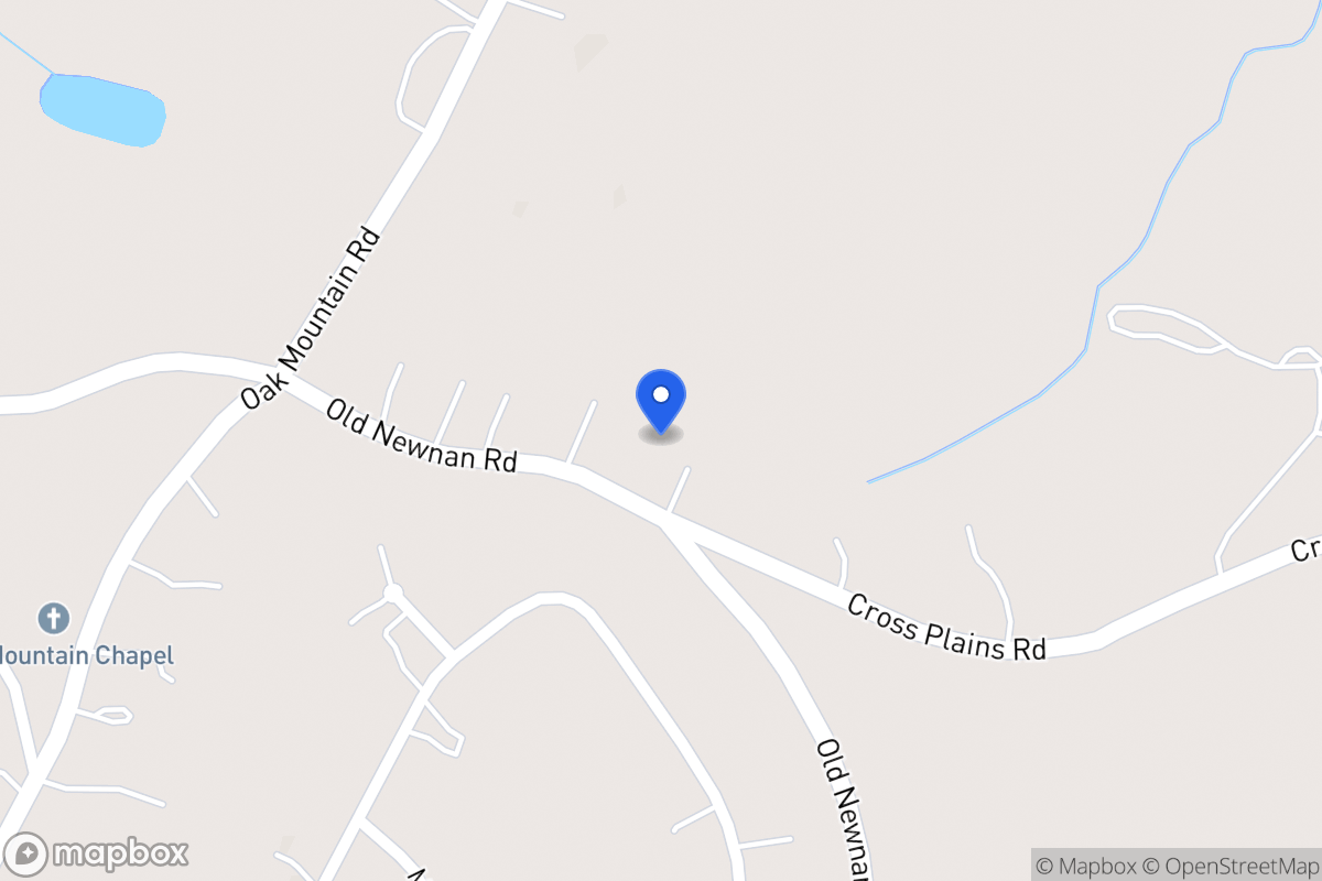 Map of 1610 Old Newnan Rd