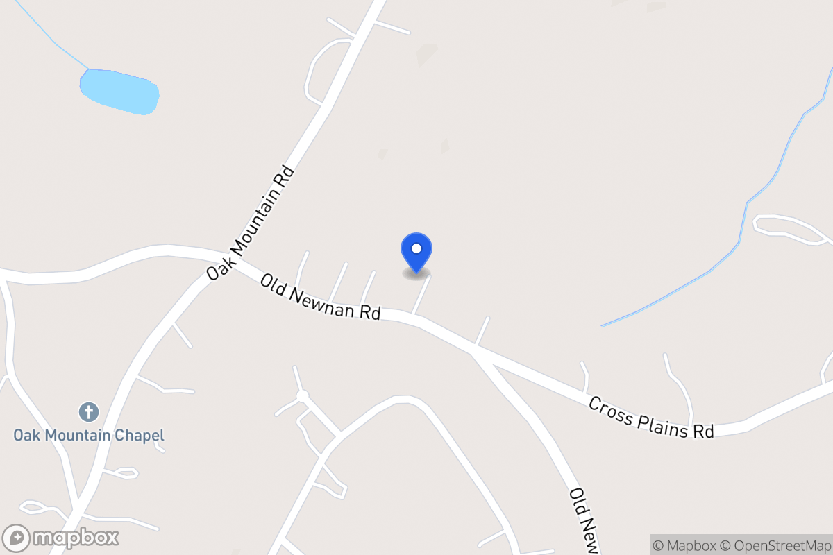 Map of 1582 Old Newnan Rd