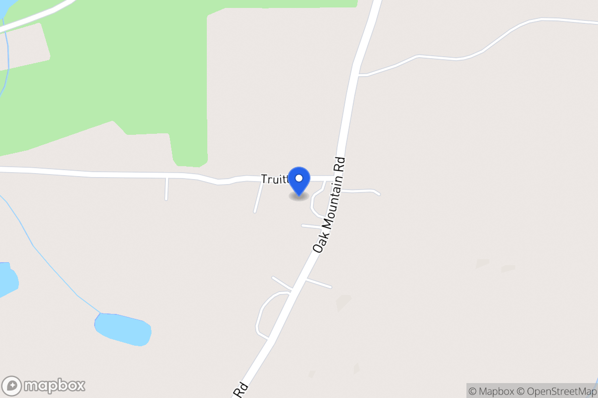 Map of 602 Oak Mountain Rd