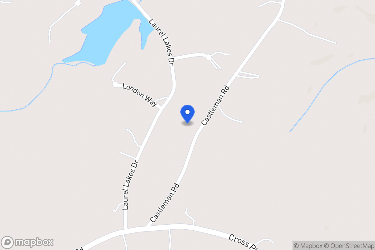 Map of 110 Castleman Rd