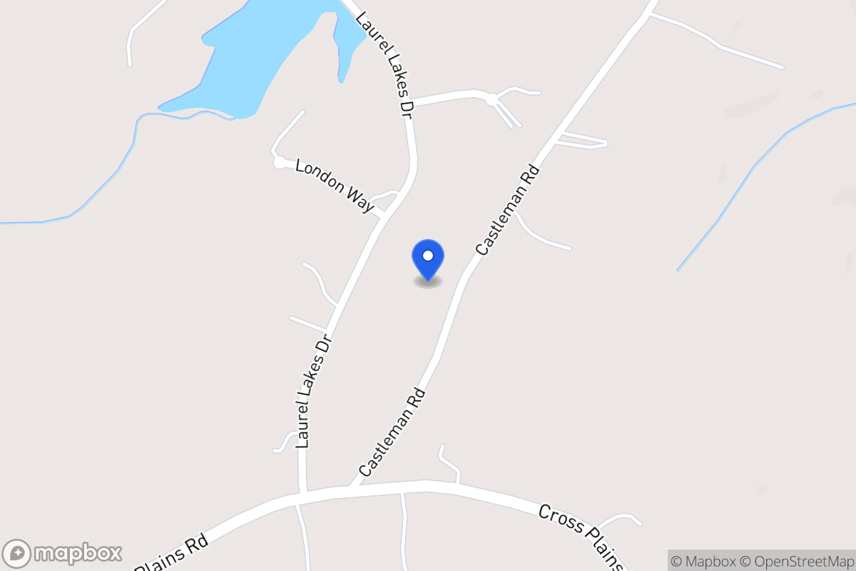Map of 96 Castleman Rd