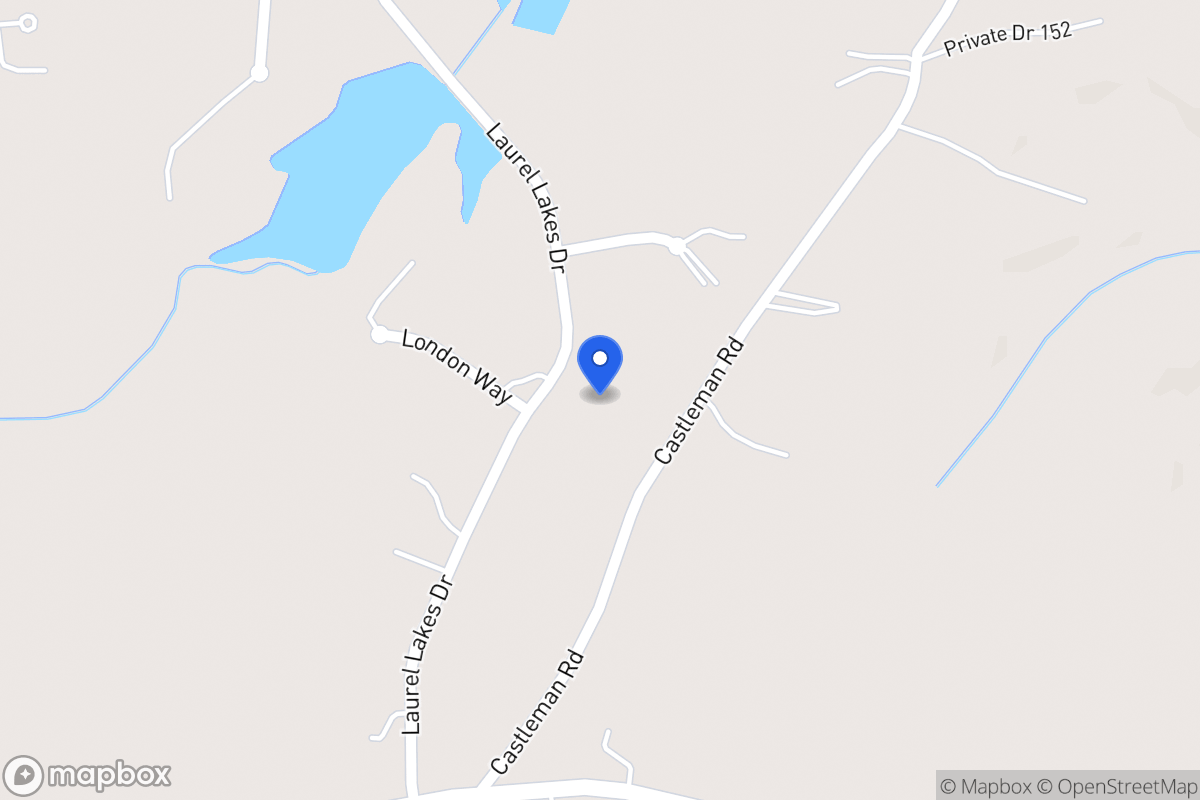 Map of 109 Laurel Lakes Dr