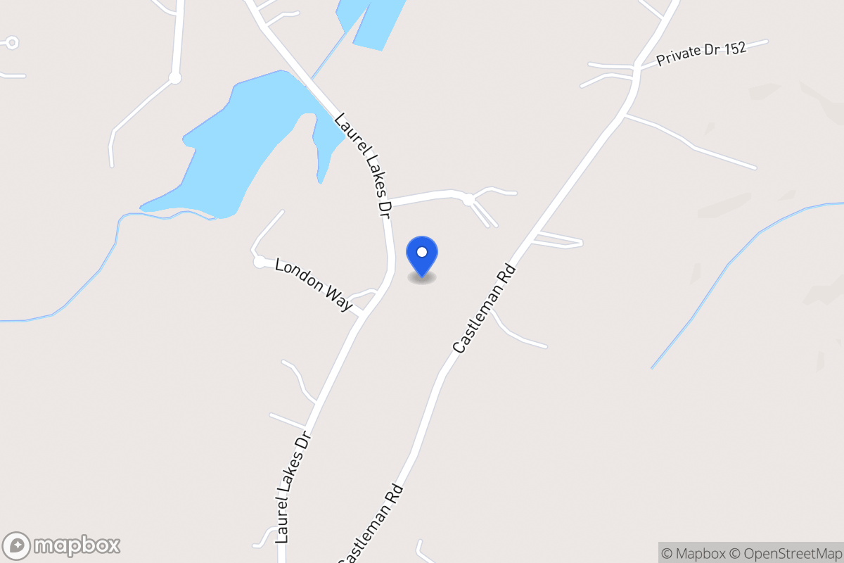 Map of 119 Laurel Lakes Dr