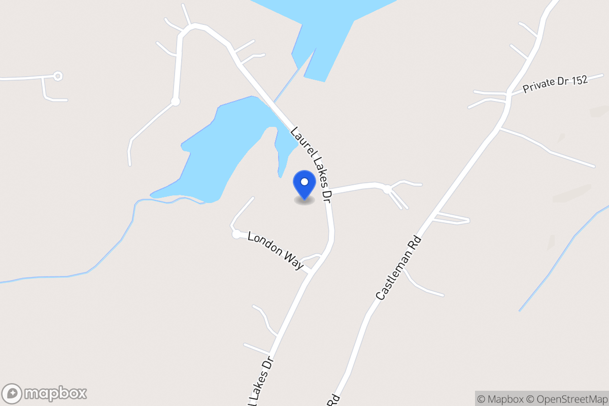 Map of 138 Laurel Lakes Dr