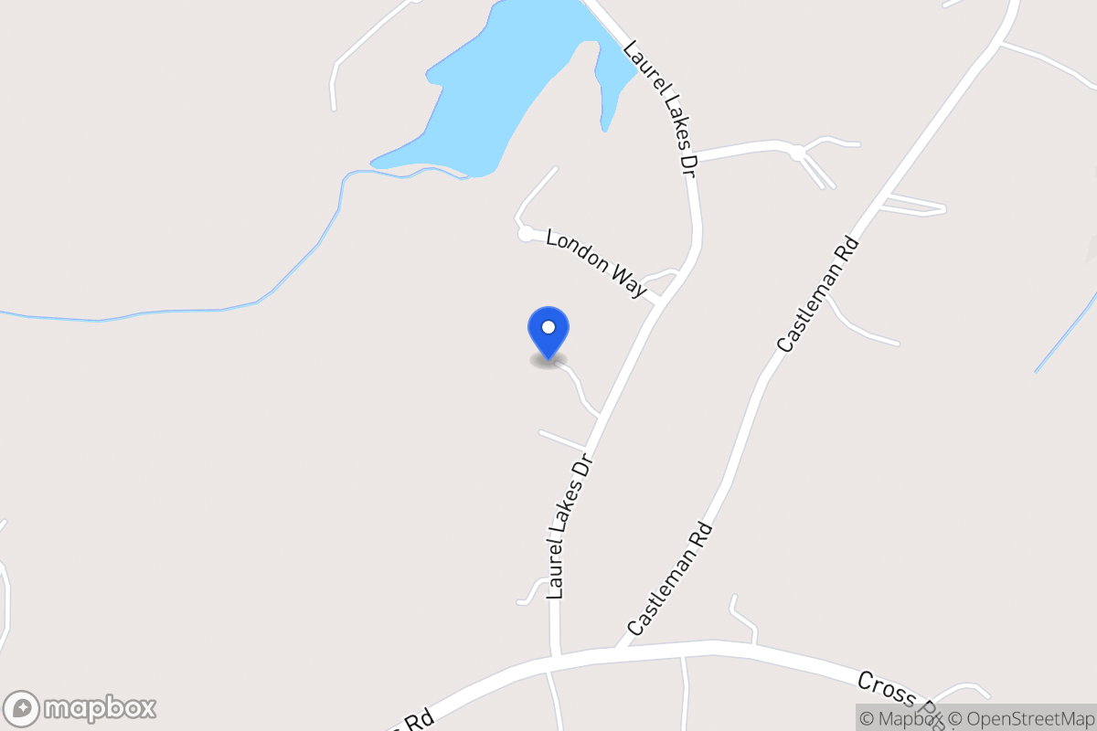Map of 72 Laurel Lakes Dr