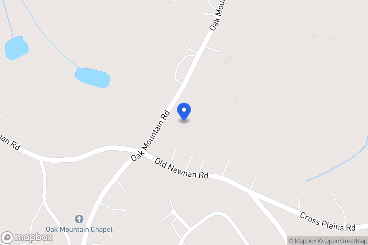 Map of 525 Oak Mountain Rd