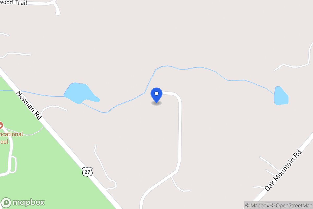 Map of 204 Mountain Oaks Dr
