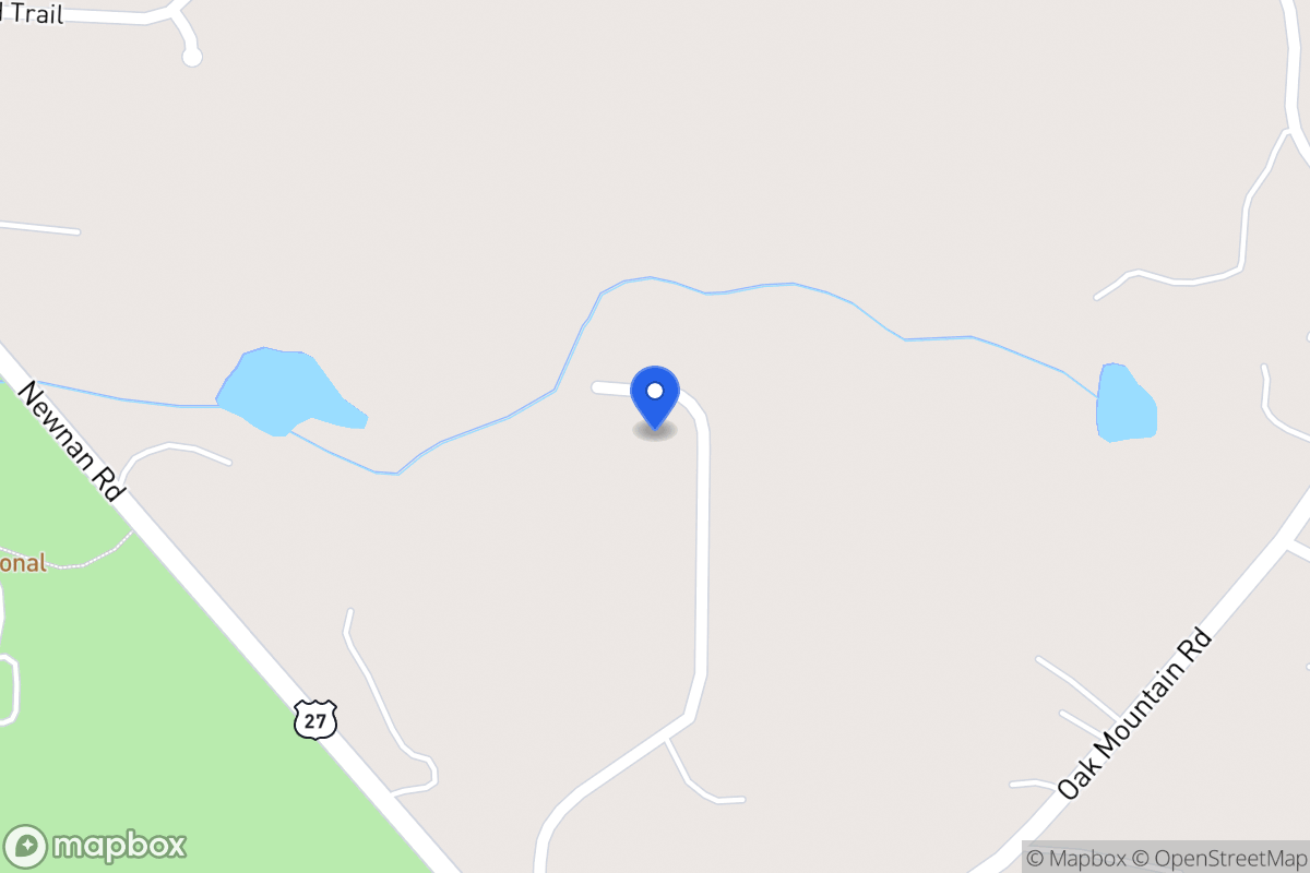 Map of 172 Mountain Oaks Dr