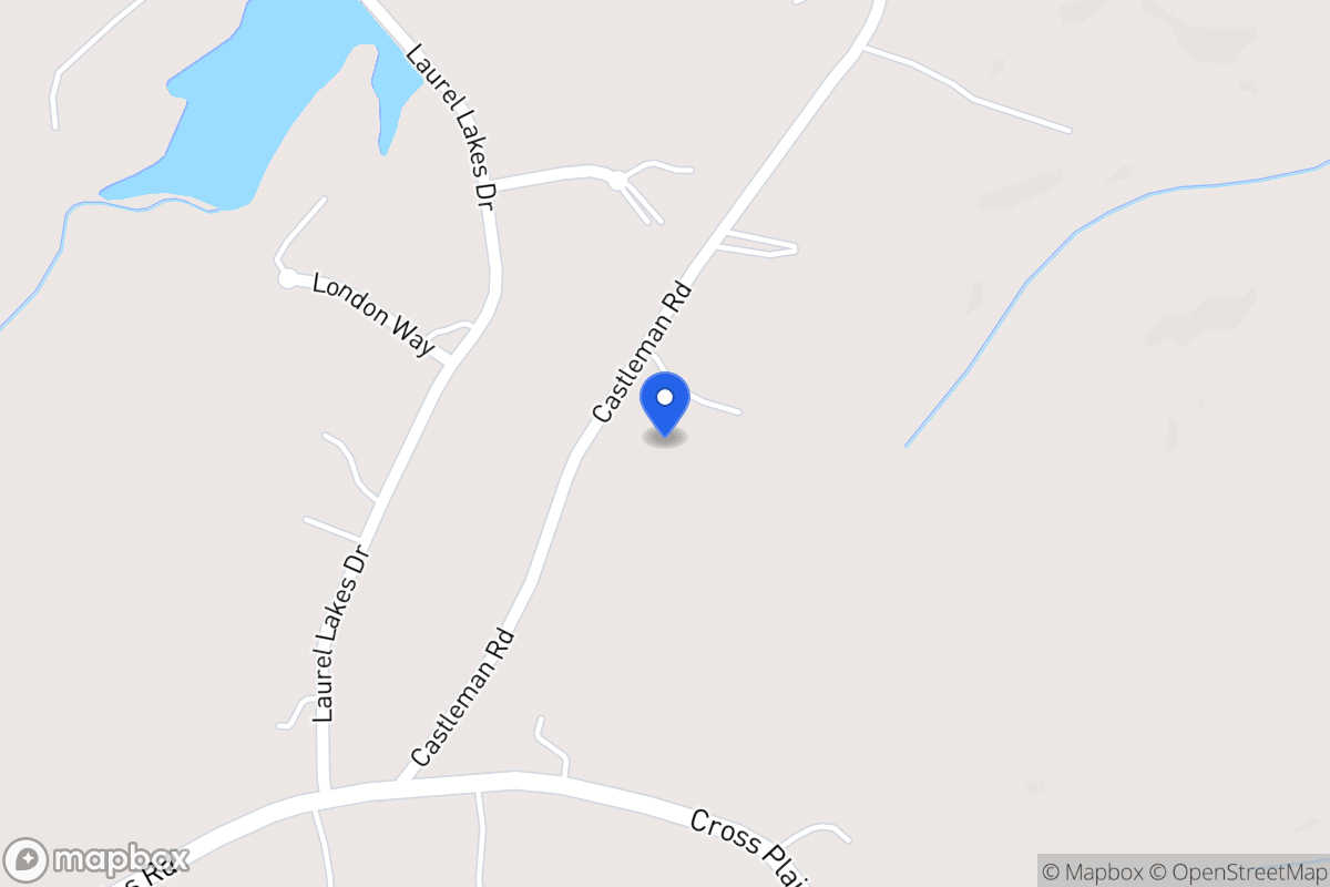Map of 115 Castleman Rd