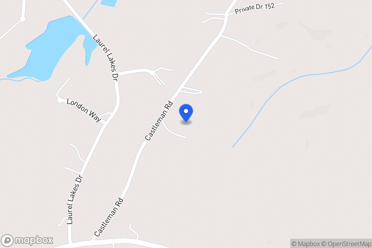 Map of 125 Castleman Rd