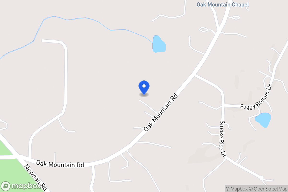 Map of 242 Oak Mountain Rd