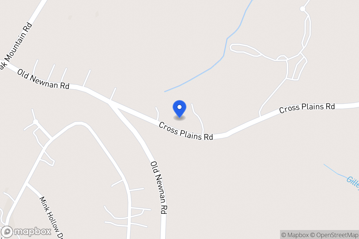 Map of 192 Cross Plains Rd