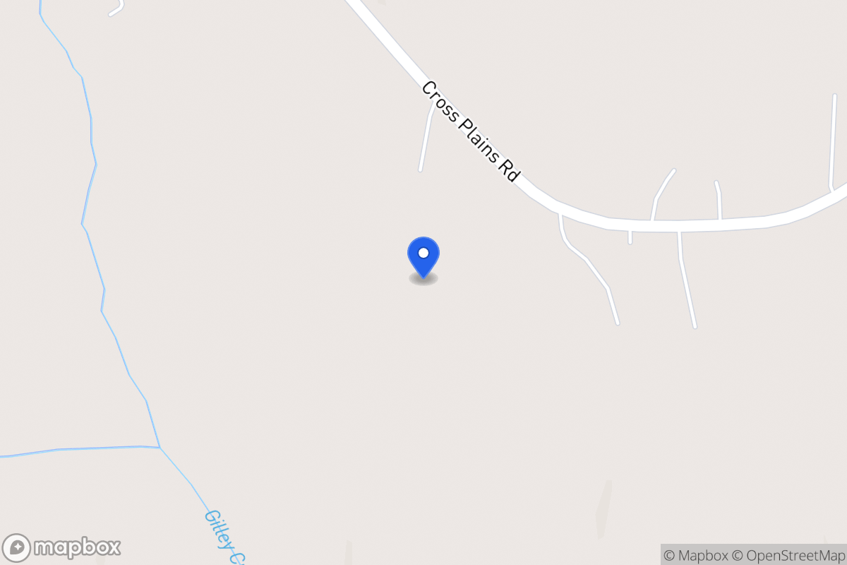 Map of 701 Cross Plains Rd