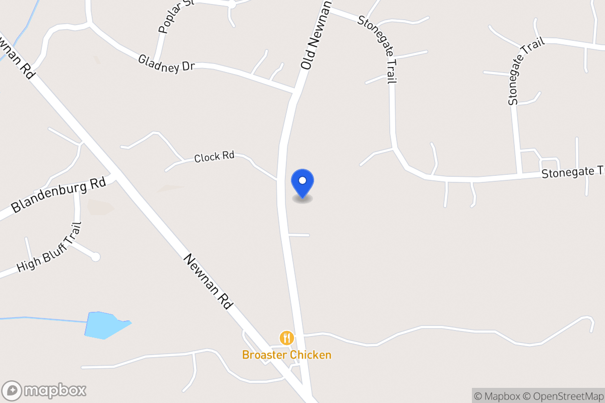 Map of 2450 Old Newnan Rd
