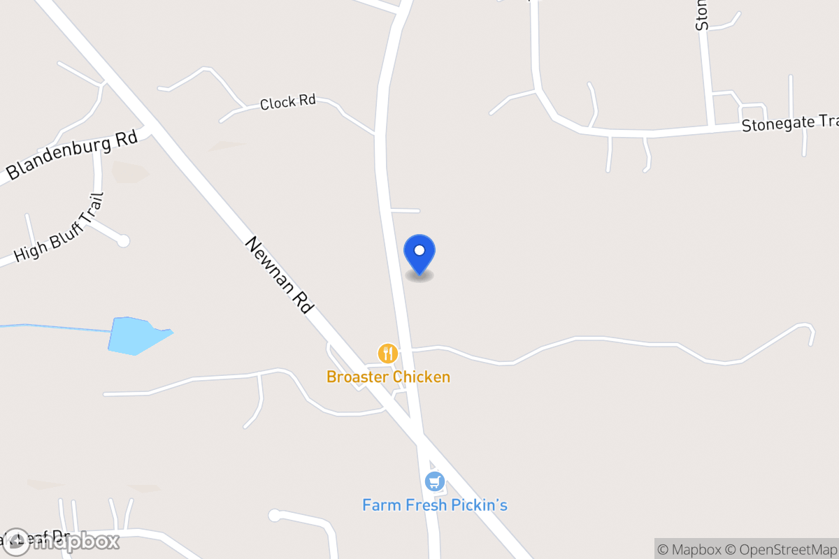 Map of 2518 Old Newnan Rd