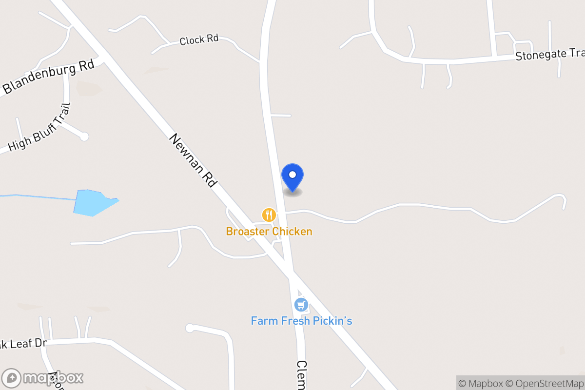 Map of 2534 Old Newnan Rd