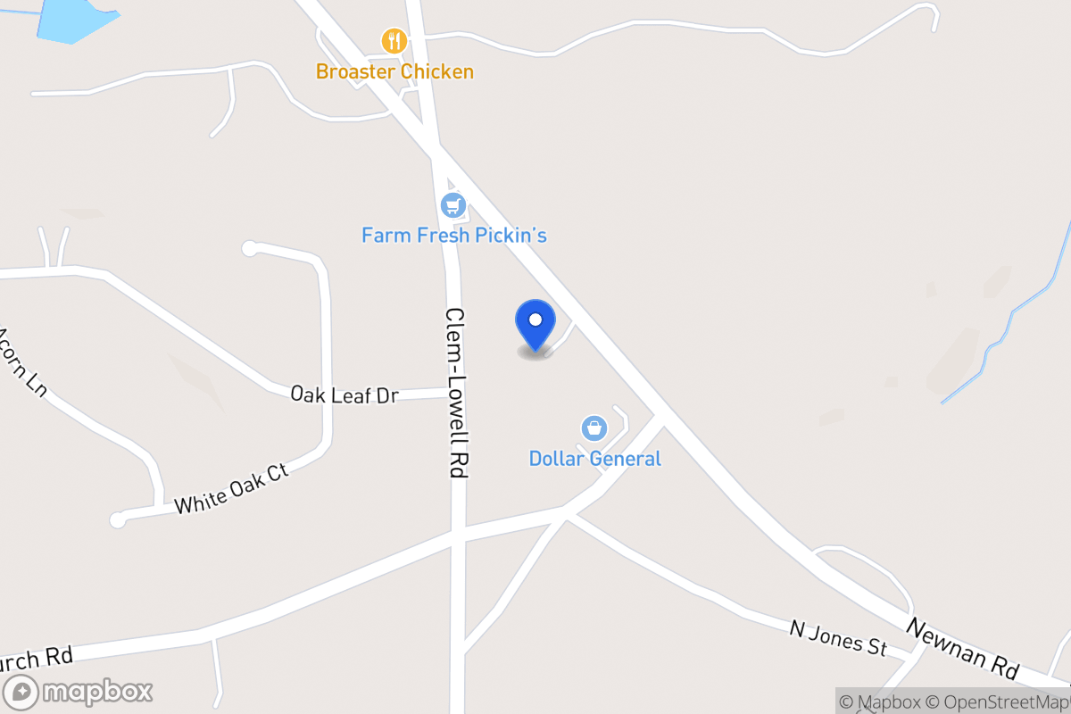 Map of 2579 S 16 Hwy