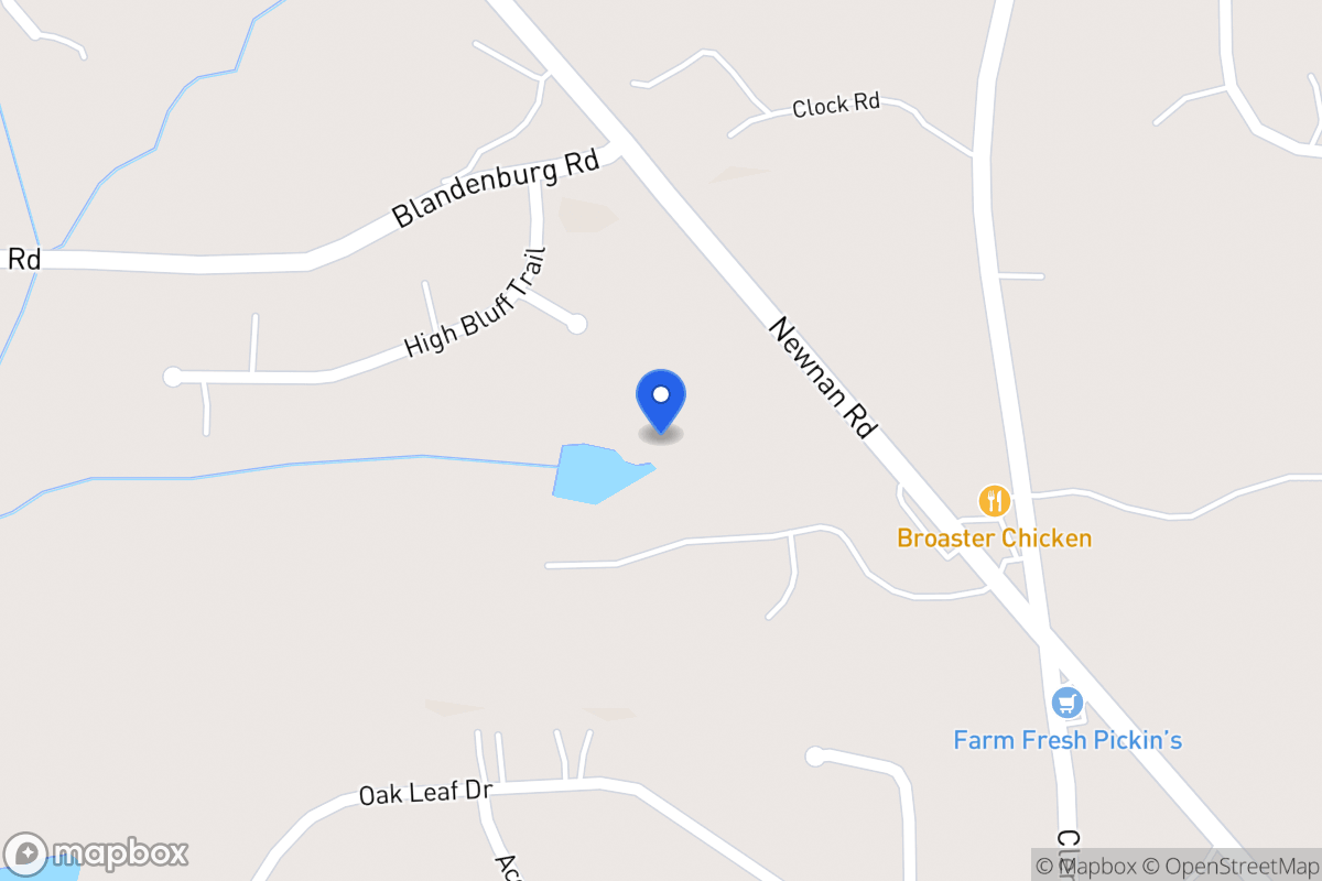 Map of 2421 Newnan Rd
