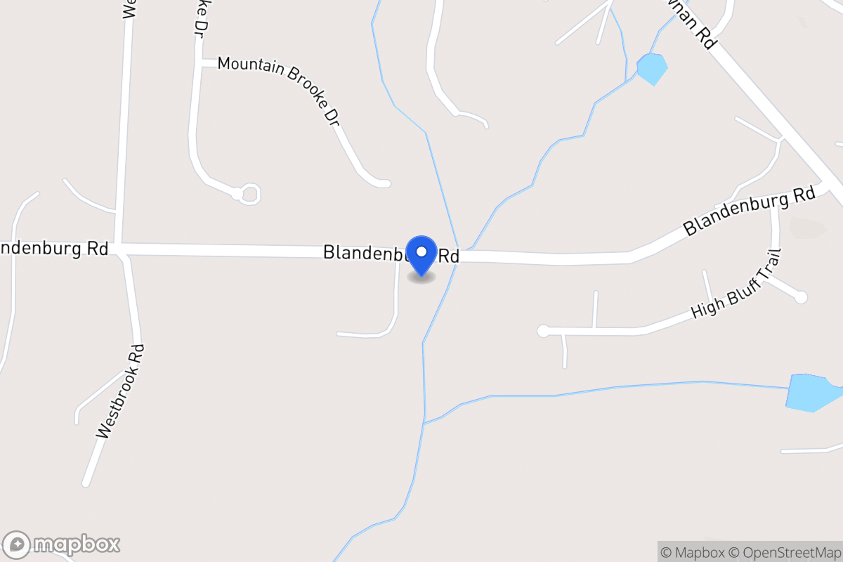 Map of 1561 Blandenburg Rd