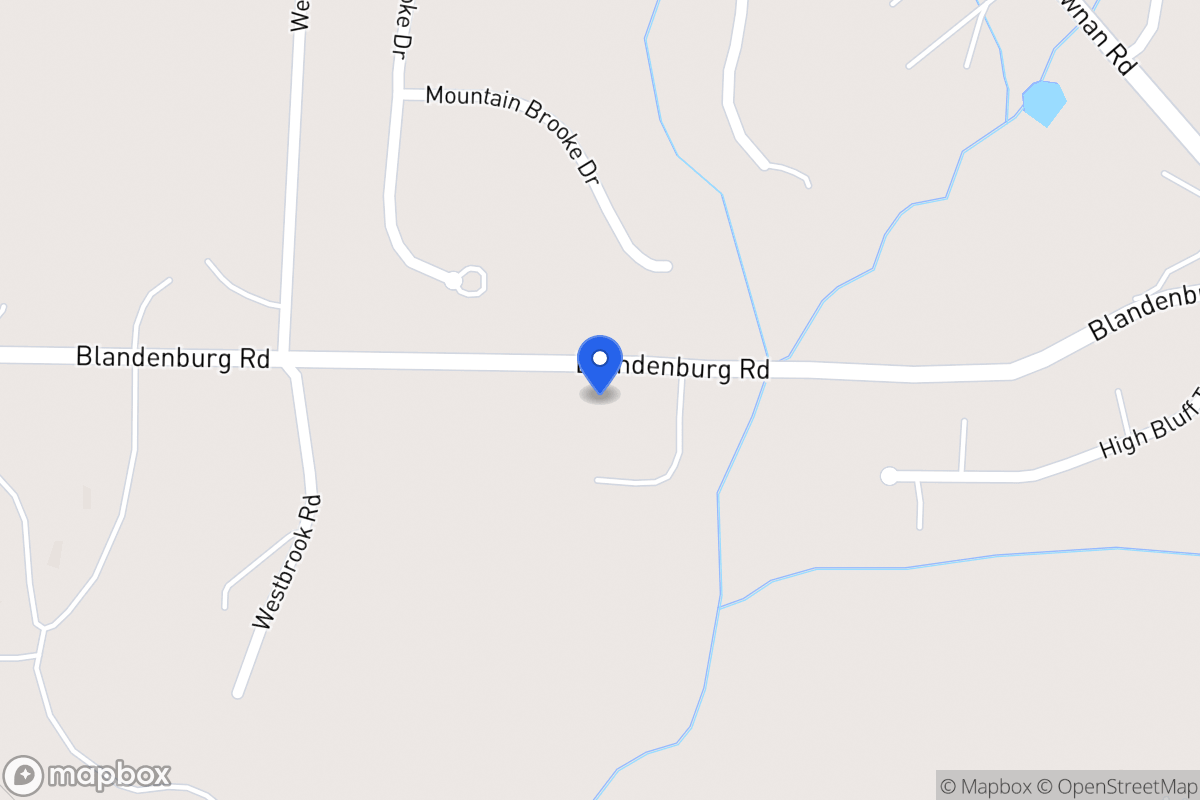 Map of 1531 Blandenburg Rd