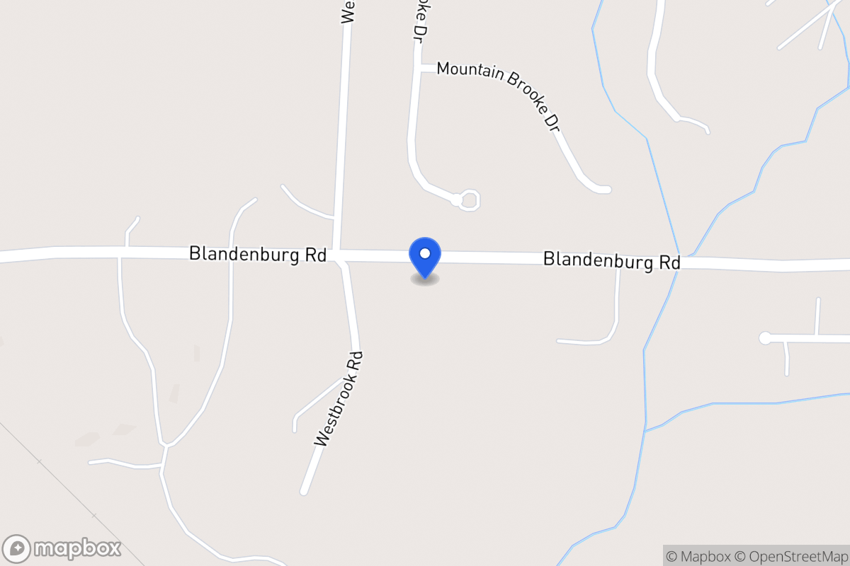 Map of 1453 Blandenburg Rd