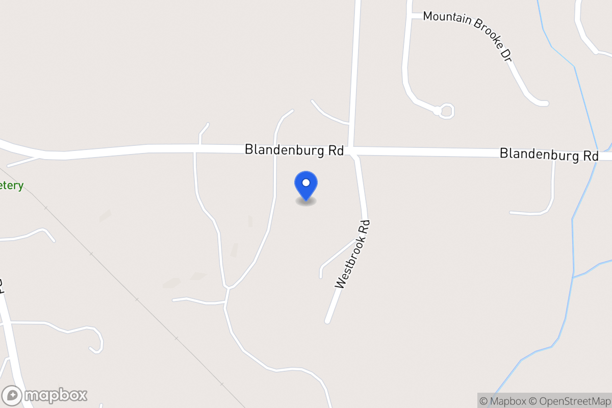 Map of 1411 Blandenburg Rd
