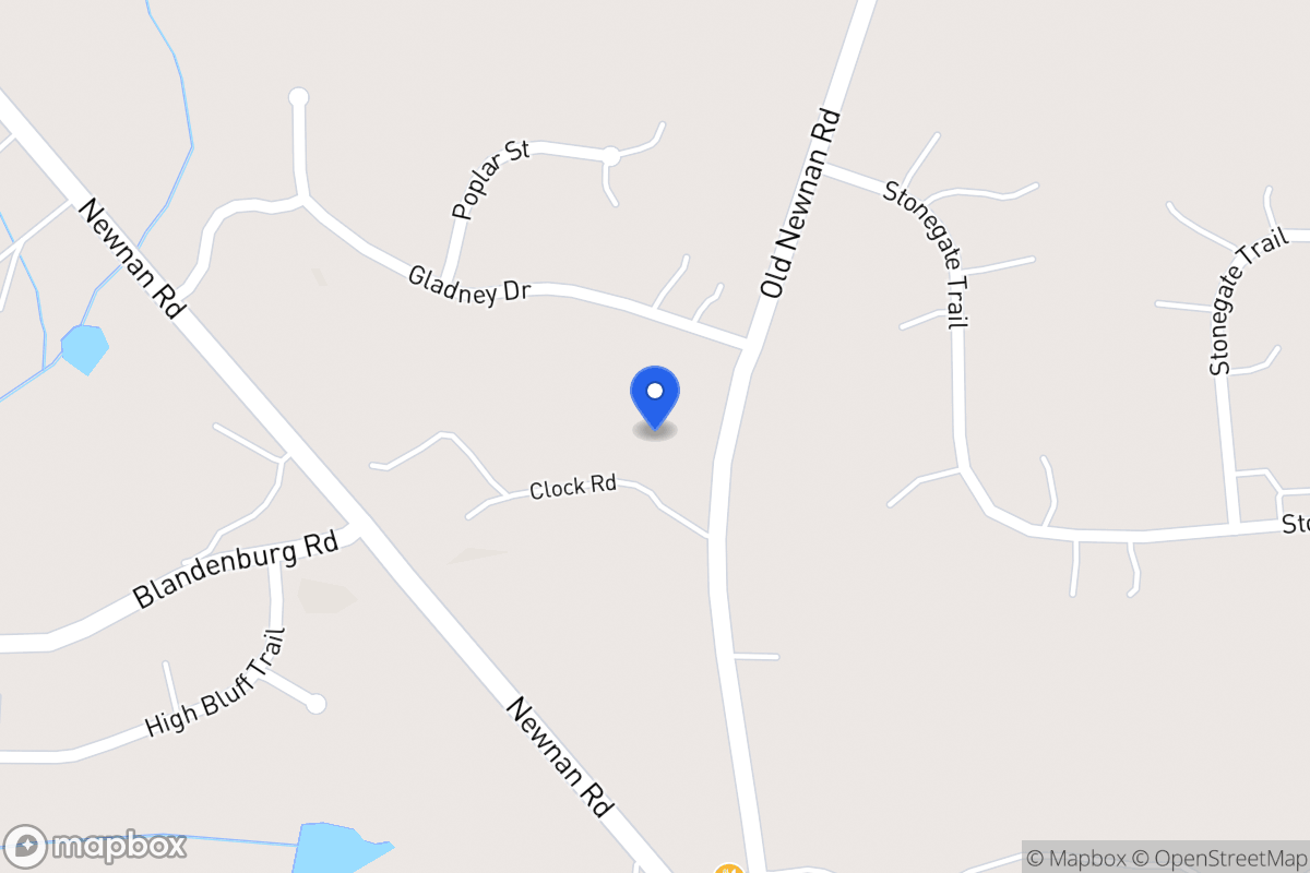 Map of 2409 Old Newnan Rd