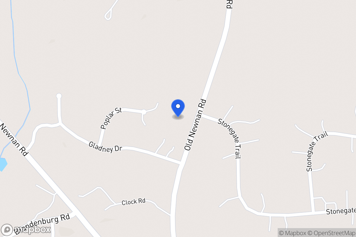 Map of 2333 Old Newnan Rd