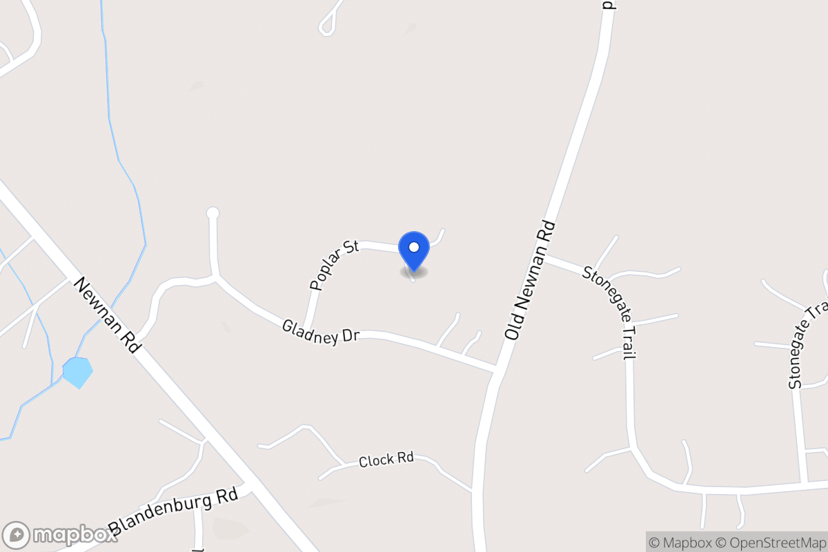 Map of 83 Poplar St